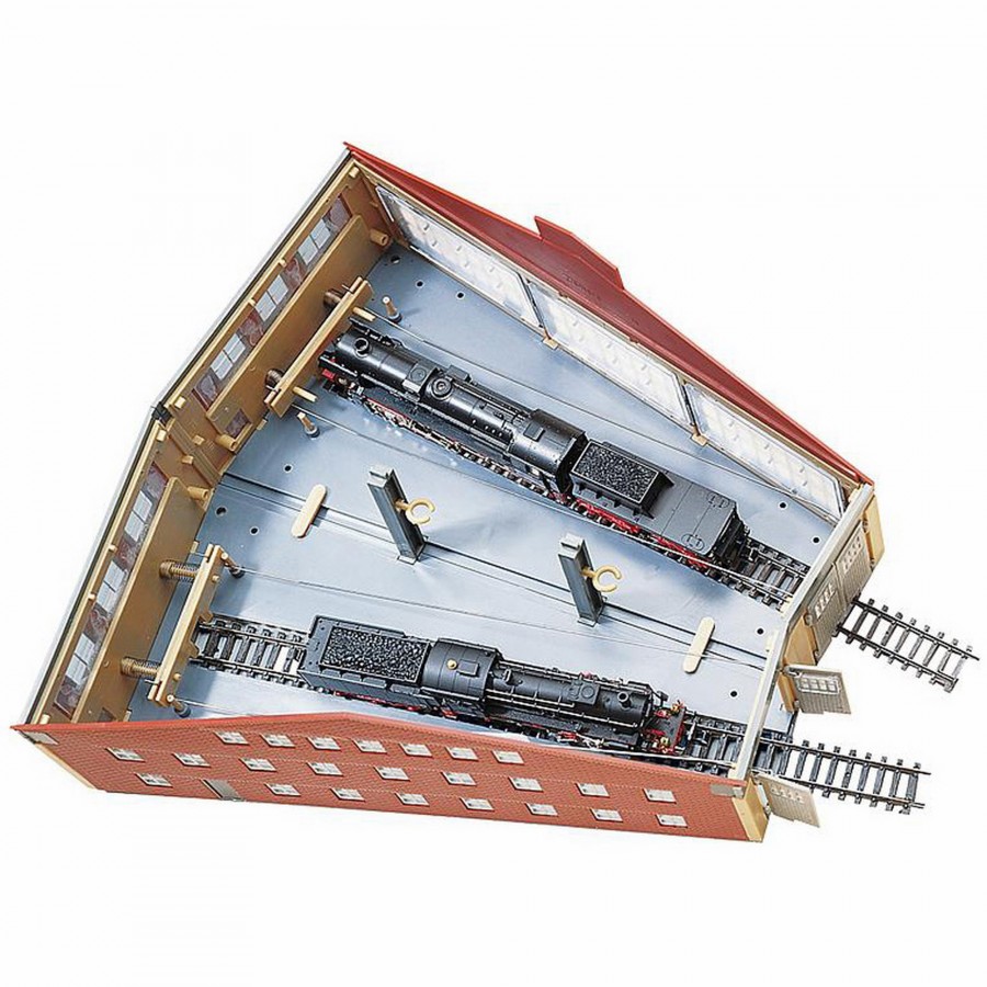 Rotonde à 2 locomotives N FALLER 222118 modelisme ferroviaire  neuf FALLER