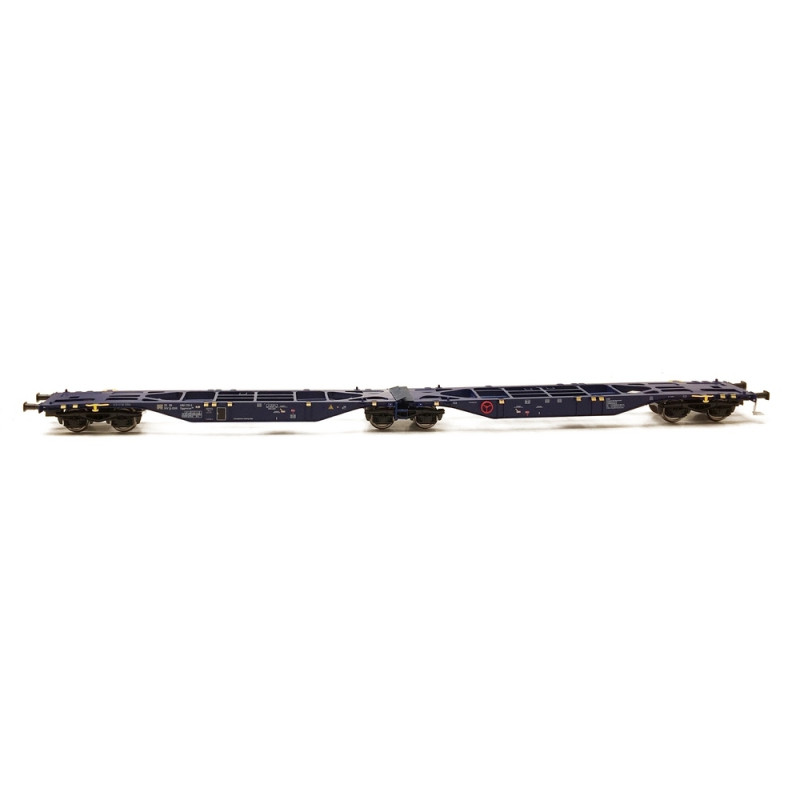 Wagon articulé Kangourou ERR / 2 Citernes-HO 1/87-Mehano 58956