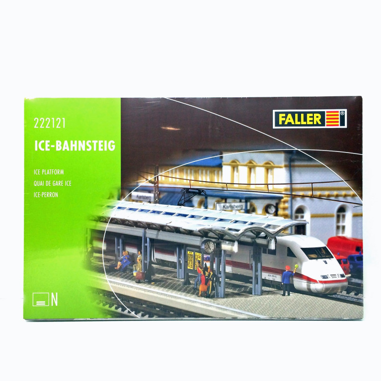 Quai moderne ice N FALLER 222121 modelisme ferroviaire  neuf FALLER