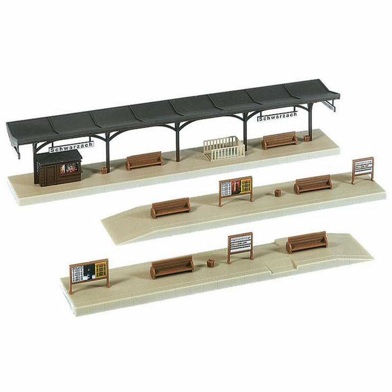 Quai semi couvert N FALLER 222124 modelisme ferroviaire  neuf FALLER