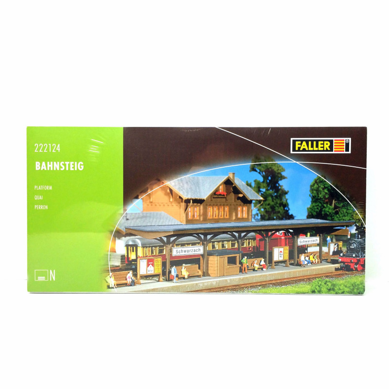 Quai semi couvert N FALLER 222124 modelisme ferroviaire  neuf FALLER