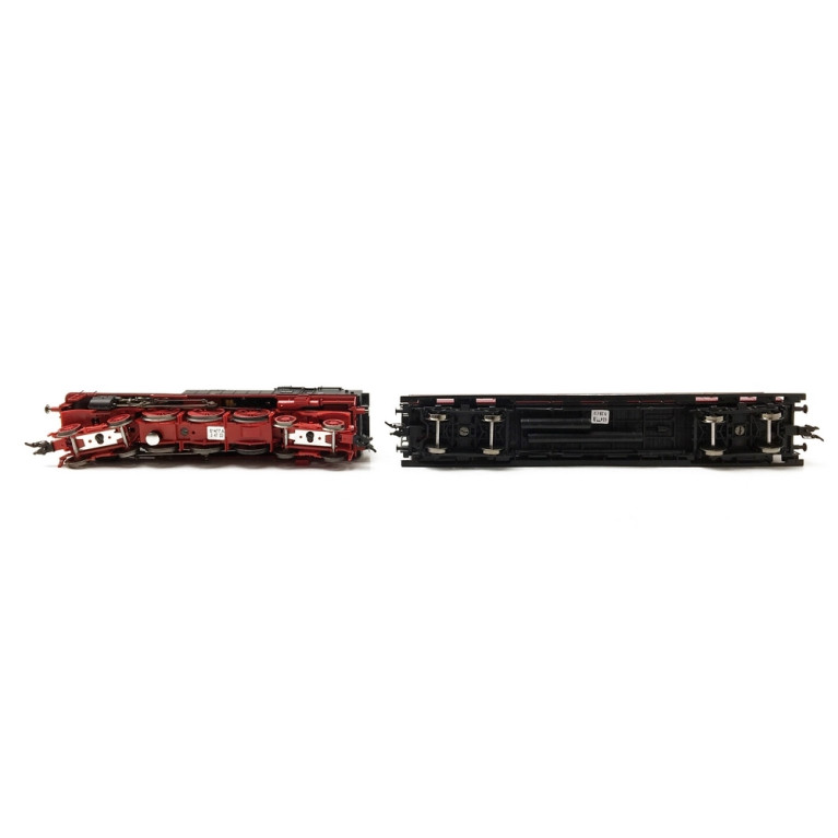 Coffret 4 pièces «Ruhr Schnellverkehr» DRG Ep II-HO 1/87-ROCO 61477