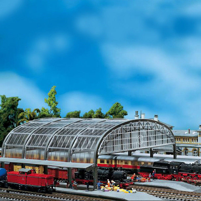 Hall de gare N FALLER 222127 modelisme ferroviaire  neuf FALLER
