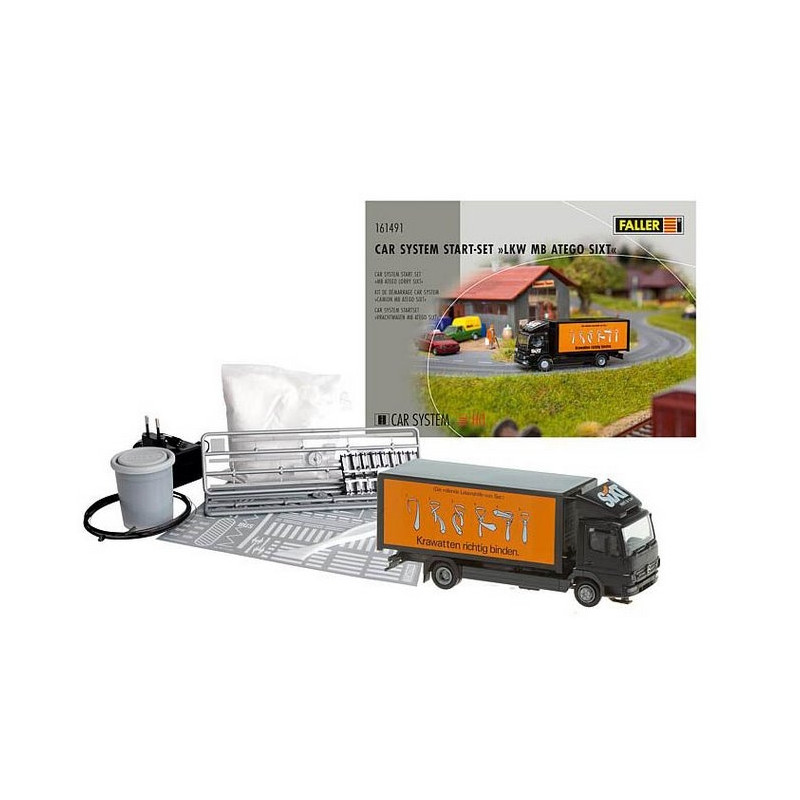Kit de démarrage Car System Camion MB Atego Sixt - HO 1/87 - FALLER 161491