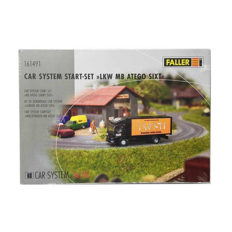 Kit de démarrage Car System Camion MB Atego Sixt - HO 1/87 - FALLER 161491