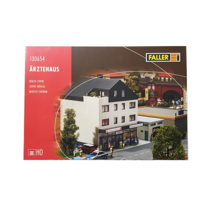 Bâtiment "Médical" à 3 étages - HO 1/87 - FALLER 130654