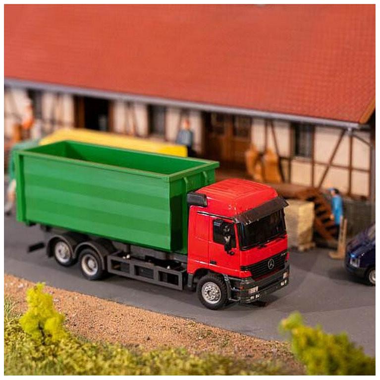 Car system Camion Mercedes Actros LH 96 Conteneur - HO 1/87 - FALLER 1614893