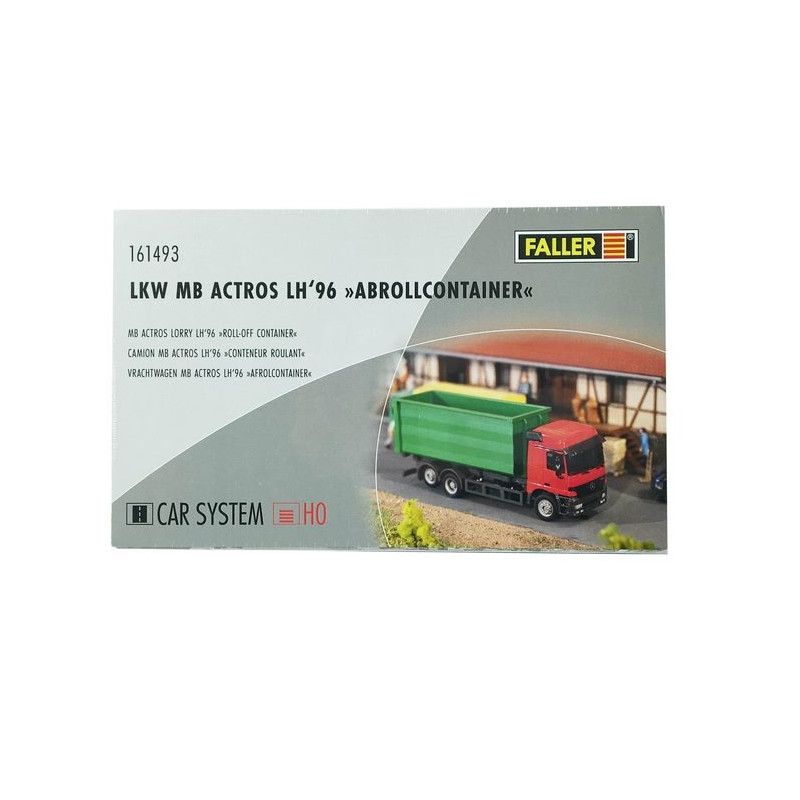 Car system Camion Mercedes Actros LH 96 Conteneur - HO 1/87 - FALLER 1614893