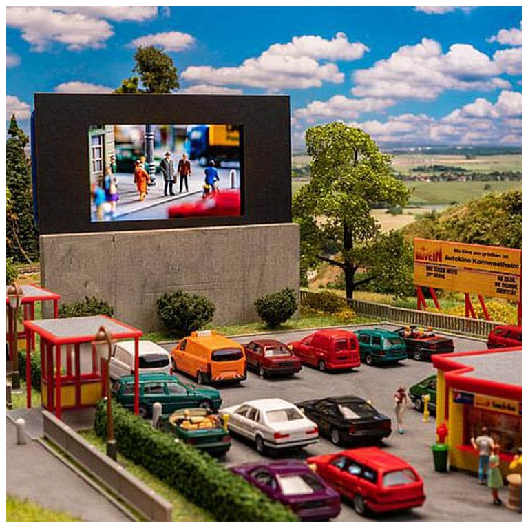 Cinéma Drive-In-HO 1/87-FALLER 130880