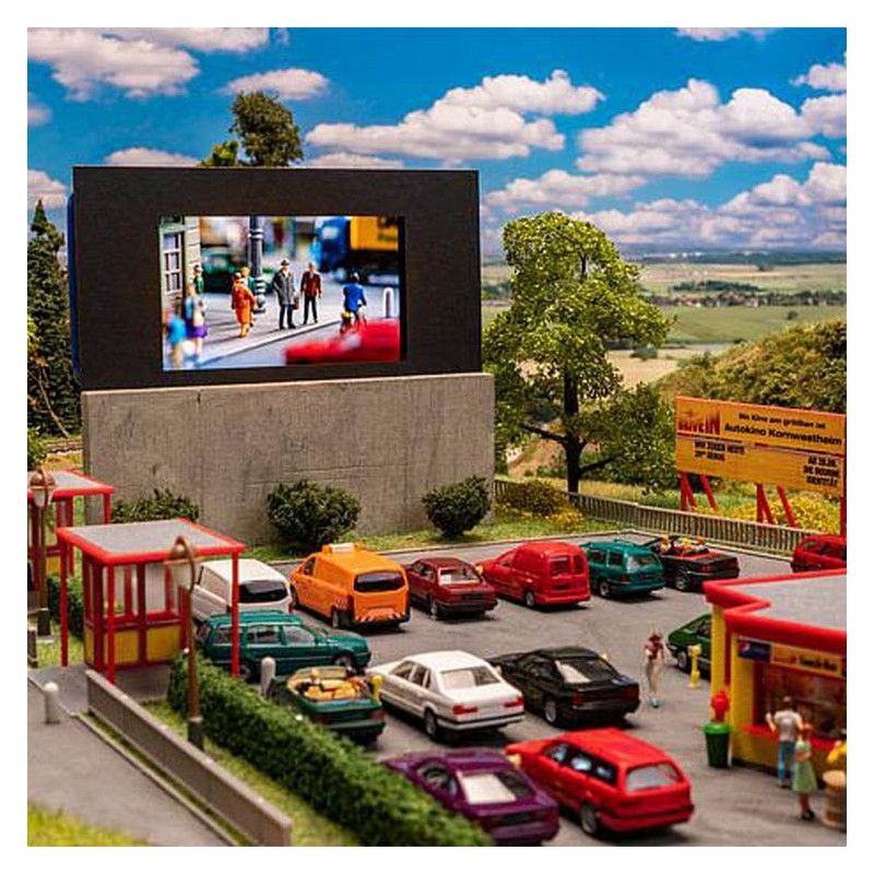 Modellino Faller Cinema – Edificio Storico Per Plastico Ferroviario, Scala H0