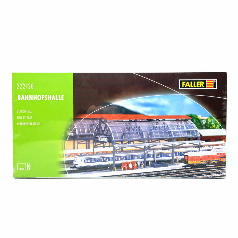 Hall de gare N FALLER 222128 modelisme ferroviaire  neuf FALLER
