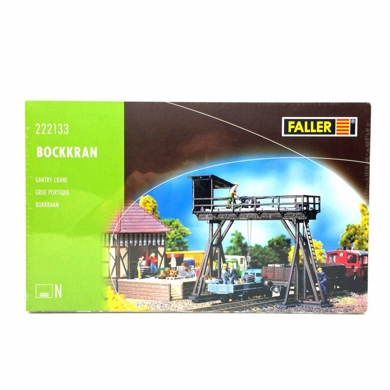 Grue avec portique N FALLER 222133 modelisme ferroviaire  neuf FALLER