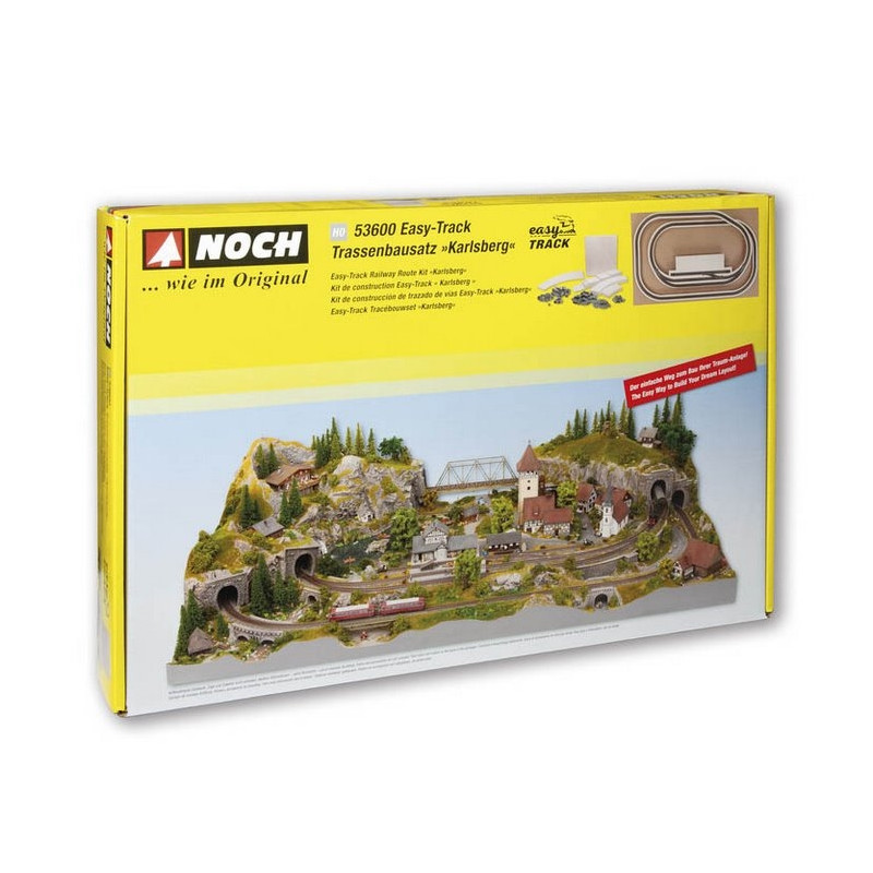 Set de démarrage Réseau "Easy-Track"-HO 1/87-NOCH 53600