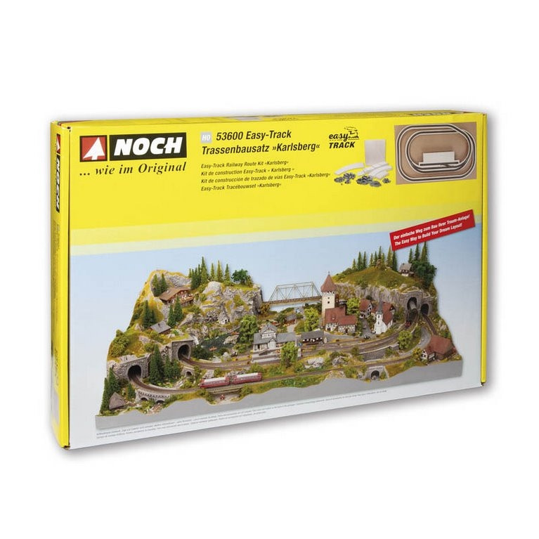 Set de démarrage Réseau "Easy-Track"-HO 1/87-NOCH 53600