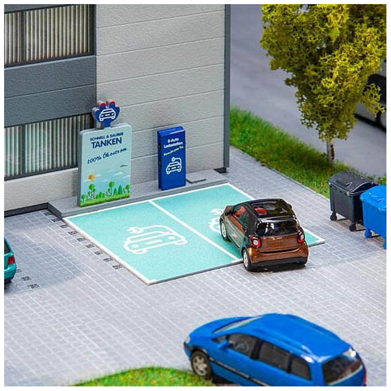 Borne de rechargement pour véhicules électriques-HO 1/87-FALLER 180280