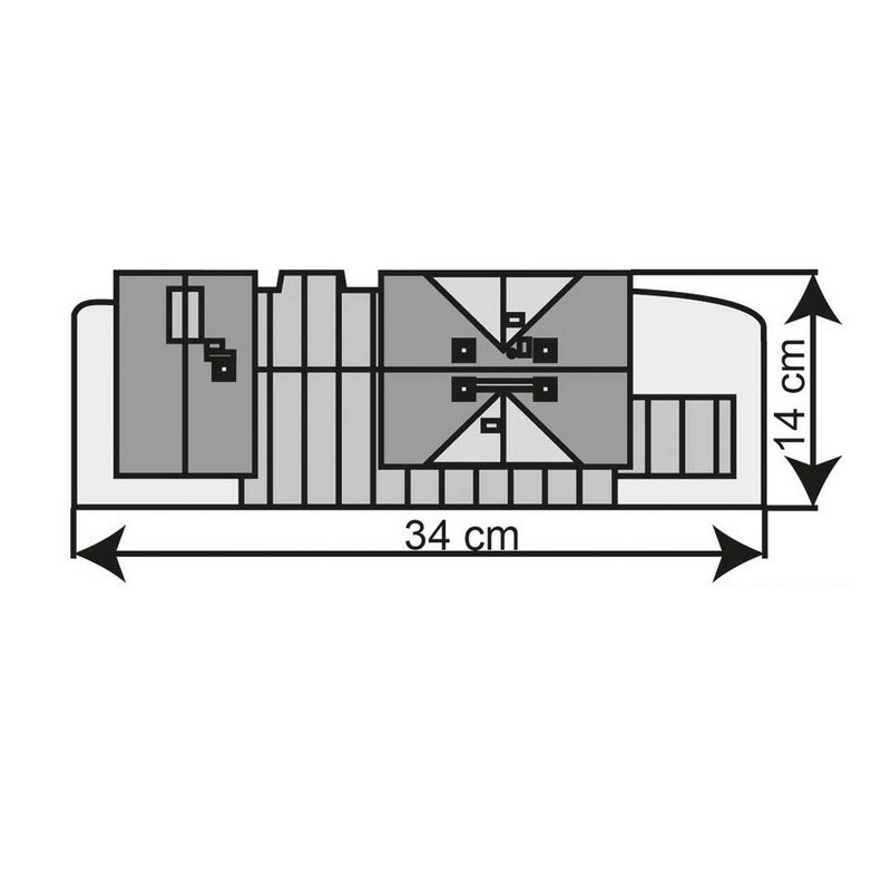 Gare de village type Eschbronn-HO-1/87-KIBRI 39368