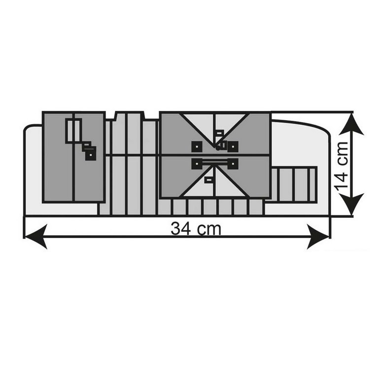 Gare de village type Eschbronn-HO-1/87-KIBRI 39368