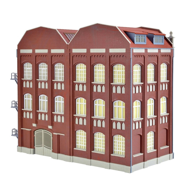 Bâtiment administratif Minier avec atelier-HO 1/87-KIBRI 39848