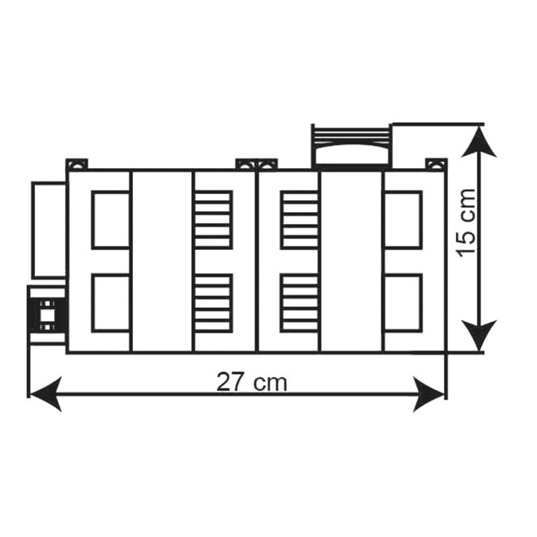 Bâtiment administratif Minier avec atelier-HO 1/87-KIBRI 39848
