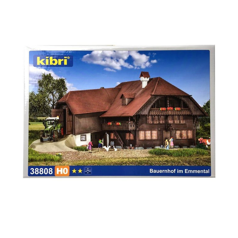 Grande ferme d'exploitation-HO 1/87-KIBRI 38808