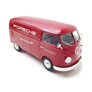 VW T1 Combi Split Window (tolé) "PORSCHE"-1 1/32-SCHUCO 450785300