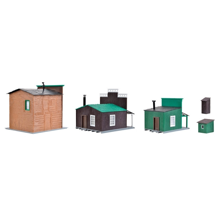 Ensemble de bâtiments Western-HO 1/87-KIBRI 38508