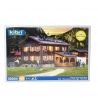 Grand chalet avec kit d'éclairage Led-HO 1/87-KIBRI 38004