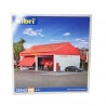 Remise / Garage pour véhicules de pompiers-HO 1/87-KIBRI 38542