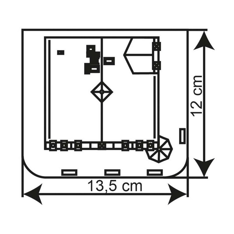 Maison Patricienne traditionnelle-HO 1/87-KIBRI 38379