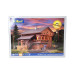 Chalet avec kit d'éclairage Led-HO 1/87-KIBRI 38011