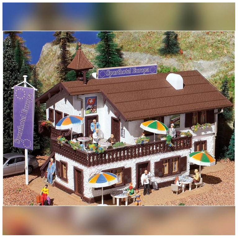 Hôtel détente et bien être-HO-1/87-VOLLMER 43808