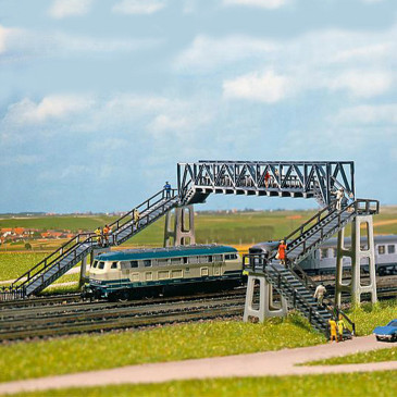 Passerelle piétons N FALLER 222151 modelisme ferroviaire  neuf FALLER