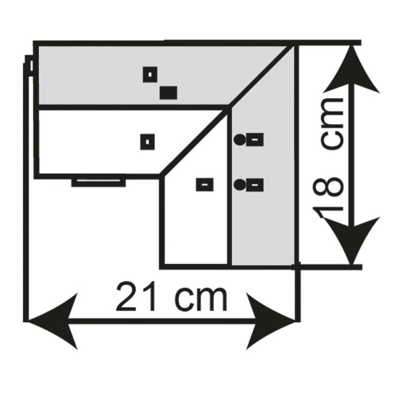 Bâtiment / Caserne de Pompiers-HO 1/87-KIBRI 39220
