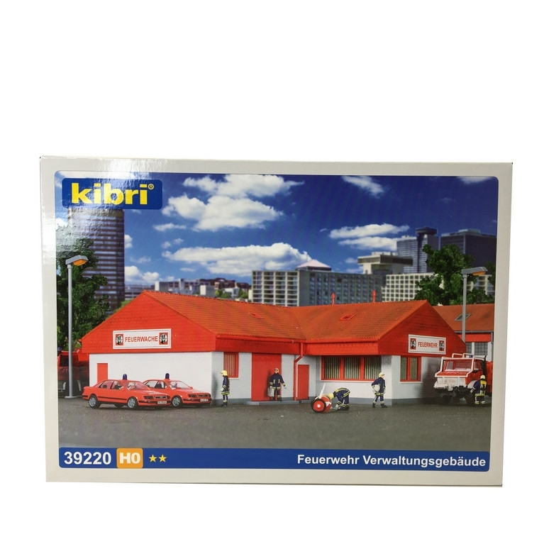 Bâtiment / Caserne de Pompiers-HO 1/87-KIBRI 39220