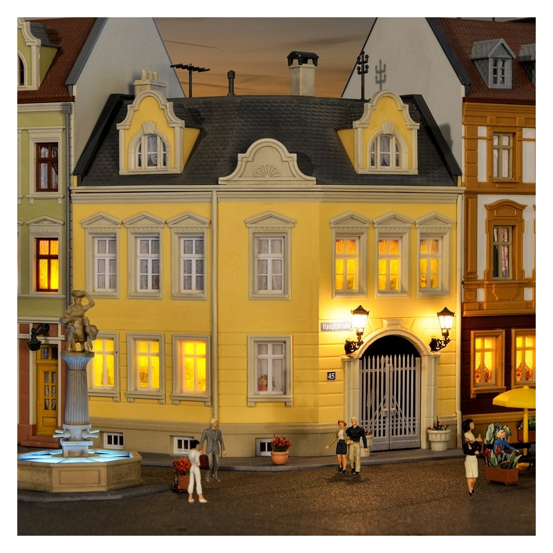 Maison / Bâtiment d'angle-HO 1/87-KIBRI 38388