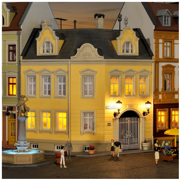 Maison / Bâtiment d'angle-HO 1/87-KIBRI 38388