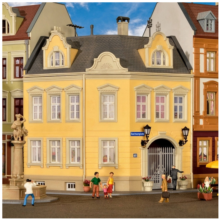 Maison / Bâtiment d'angle-HO 1/87-KIBRI 38388