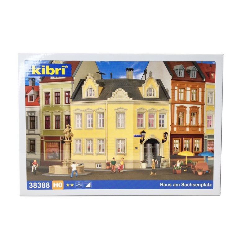 Maison / Bâtiment d'angle-HO 1/87-KIBRI 38388