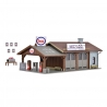 Station service - Atelier / Garage-HO 1/87-VOLLMER 45599