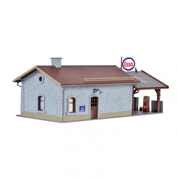Station service - Atelier / Garage-HO 1/87-VOLLMER 45599