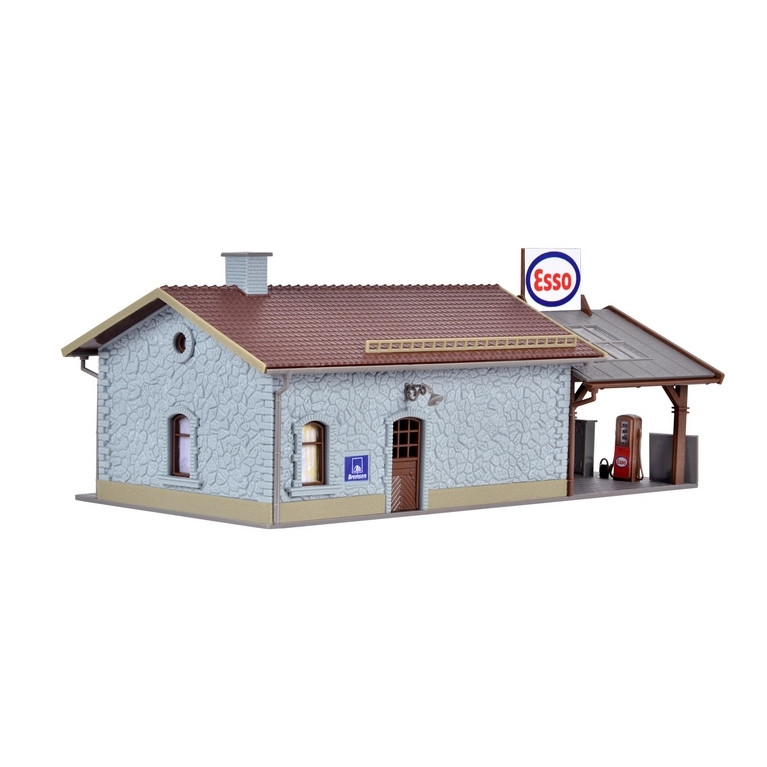 Station service - Atelier / Garage-HO 1/87-VOLLMER 45599