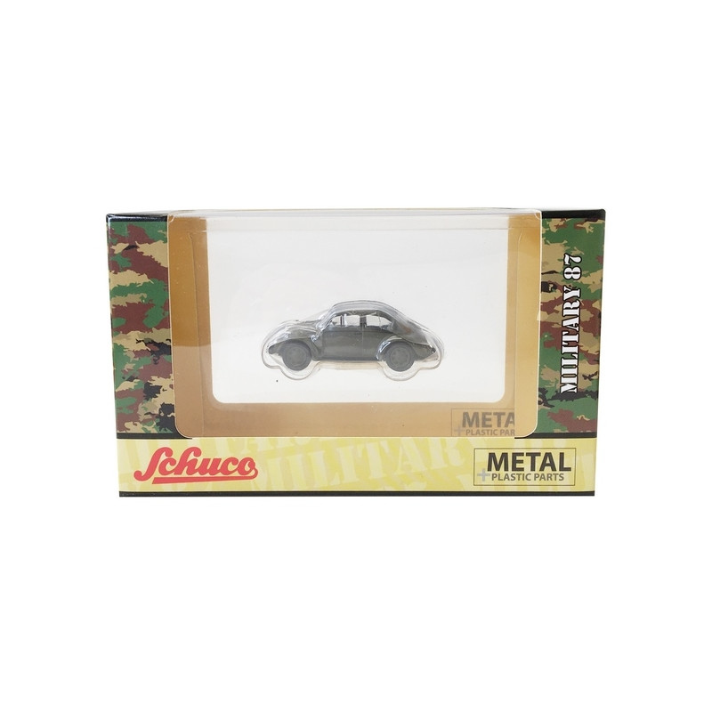 VW Coccinelle 1200 1967 Militaire-HO 1/87-SCHUCO 452643100