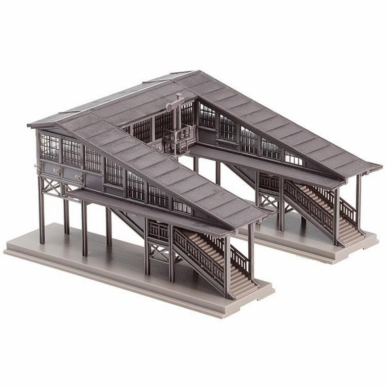 passerelle piétons couverte N FALLER 222153 modelisme ferroviaire  neuf FALLER