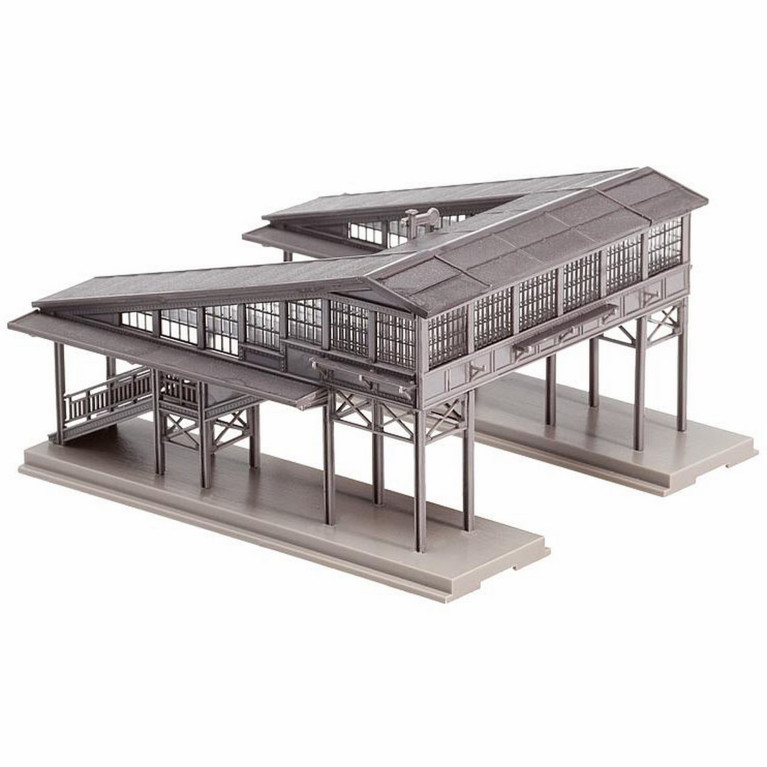 passerelle piétons couverte N FALLER 222153 modelisme ferroviaire  neuf FALLER