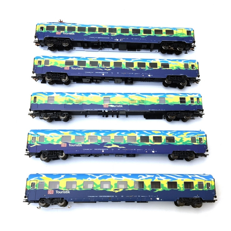 Coffret de 5 voitures voyageurs DB Ep V 3R-HO 1/87-MARKLIN 43879