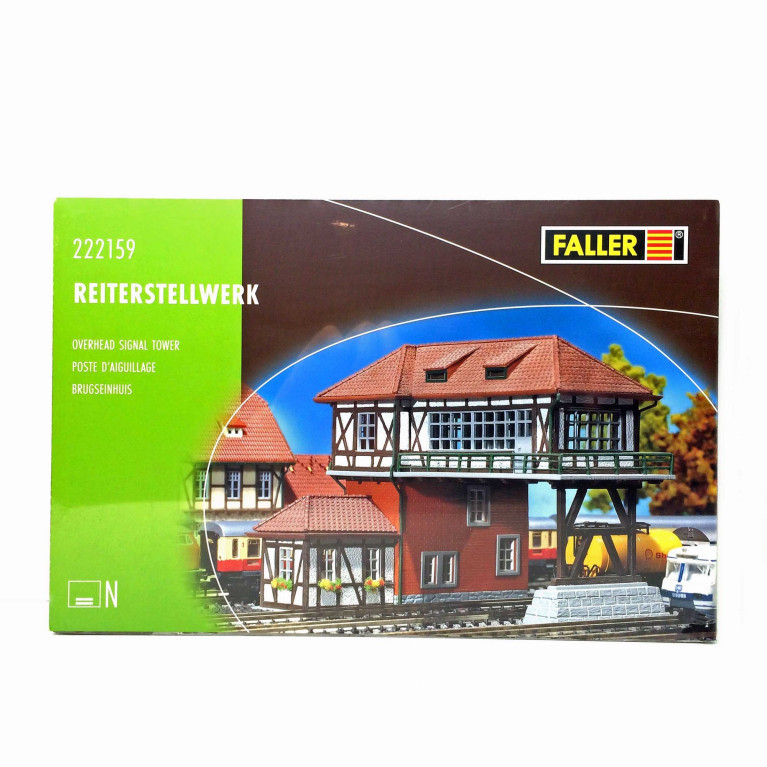 Poste d'aiguillage N FALLER 222159 modelisme ferroviaire  neuf FALLER