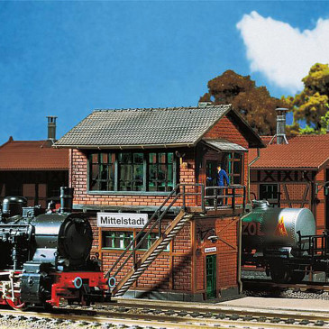 Poste d'aiguillage N FALLER 222161 modelisme ferroviaire  neuf FALLER