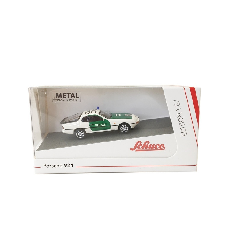 Porsche 924 "Polizei"-HO 1/87-SCHUCO 452650000