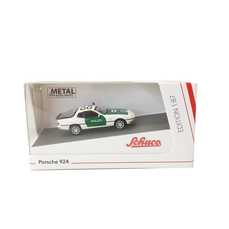 Porsche 924 "Polizei"-HO 1/87-SCHUCO 452650000