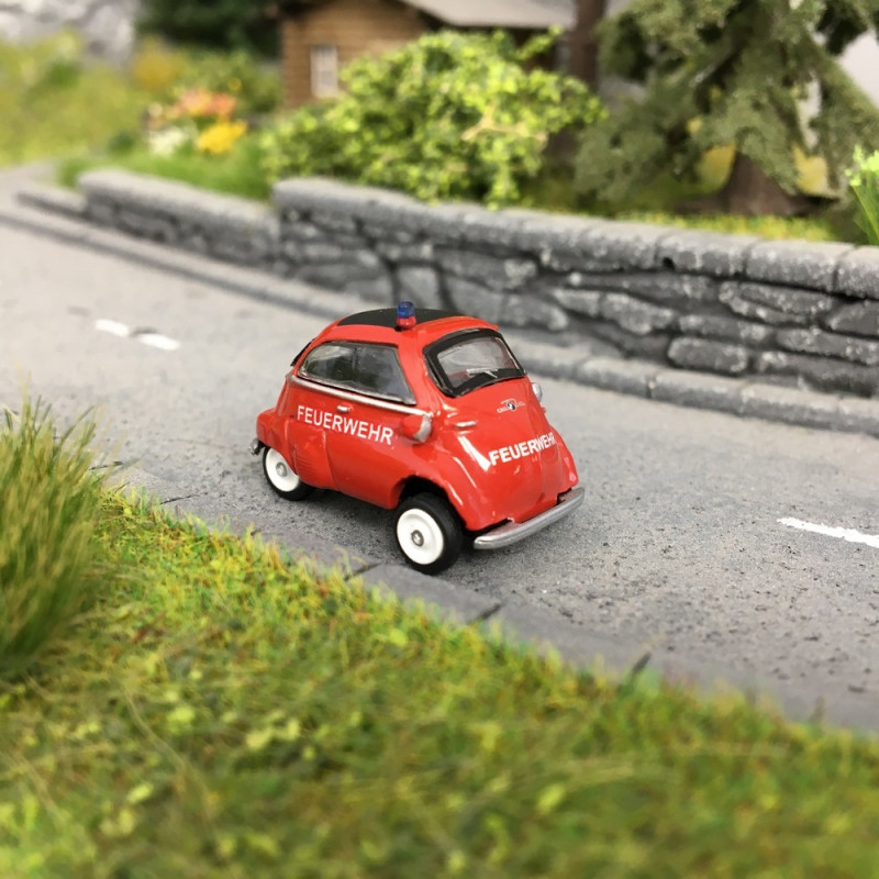 BMW Isetta Pompiers-HO 1/87-SCHUCO 452648700